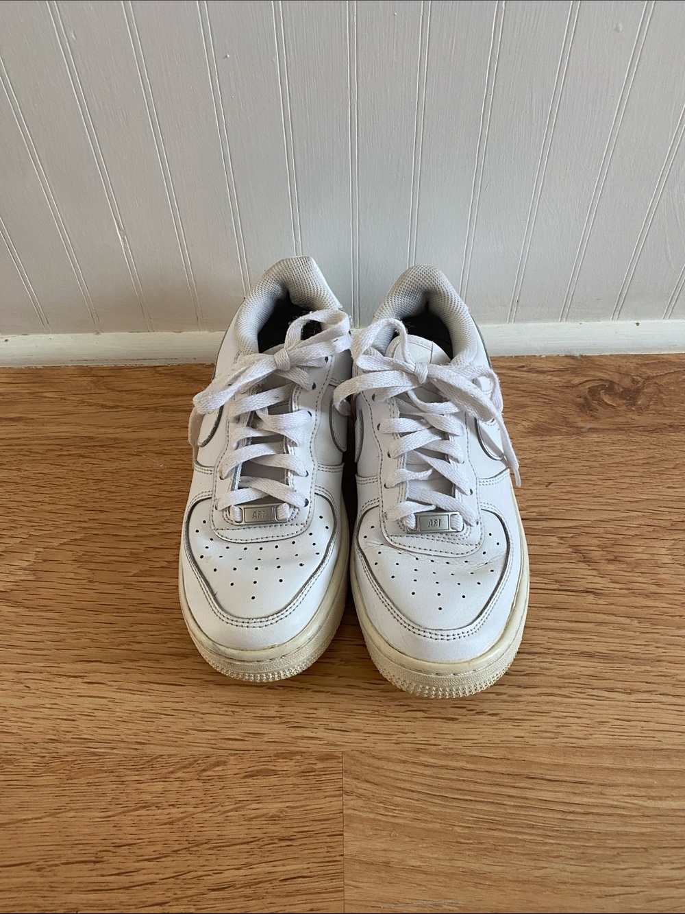Nike White Low-Top Sneakers